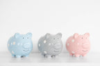 Polka Dot Piggy Bank - Premium Gifts from Pearhead - Just $21.95! Shop now at Pat's Monograms