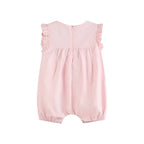 Pink Ruffle Jumper Romper - Premium Baby & Toddler Outfits from Lil Cactus - Just $38.95! Shop now at Pat's Monograms