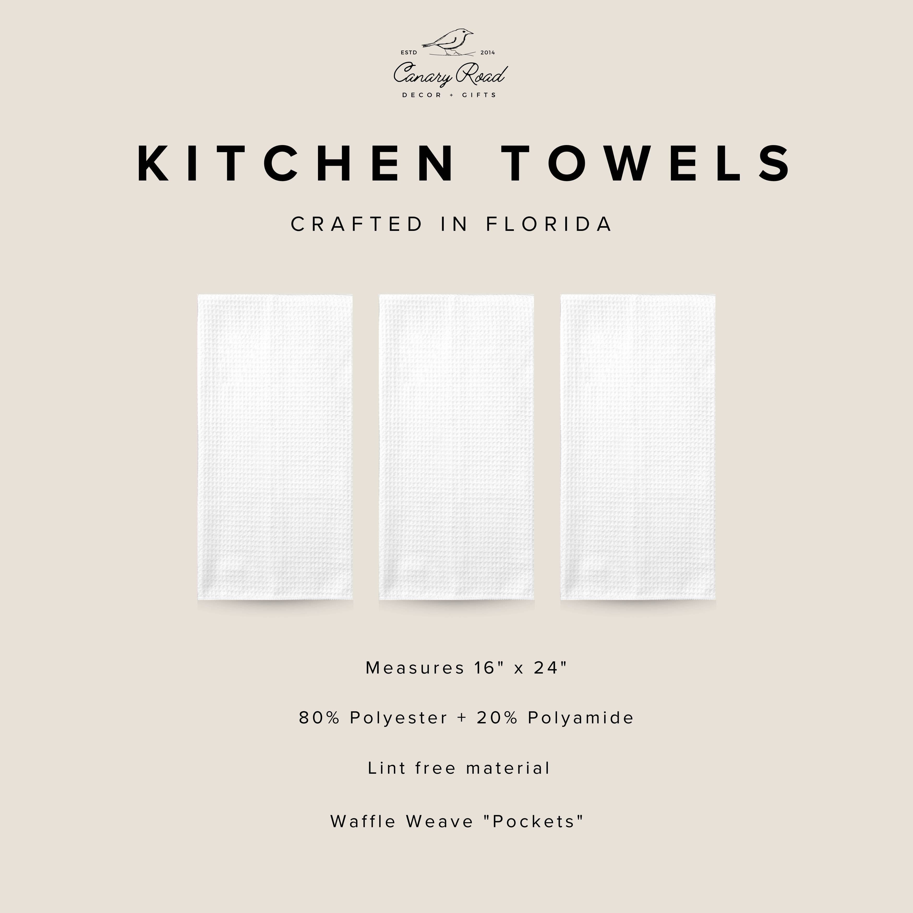Mahjong Sayings Kitchen Towel Tile - Premium Kitchen Towel from Canary Road - Just $15.95! Shop now at Pat's Monograms