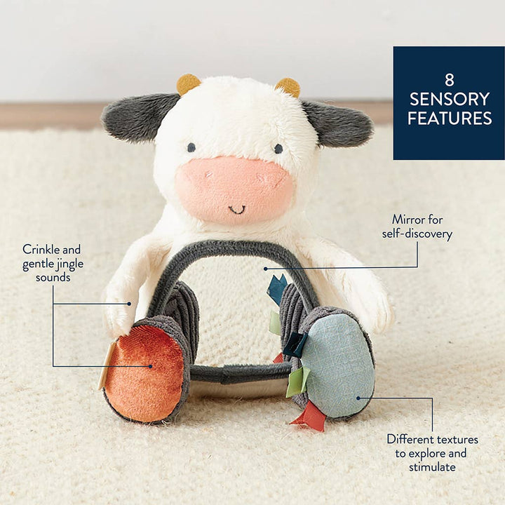 Itzy Bitzy Mirror™ Carmen the Cow - Premium Baby Toys & Activity Equipment from Itzy Ritzy - Just $15.95! Shop now at Pat's Monograms