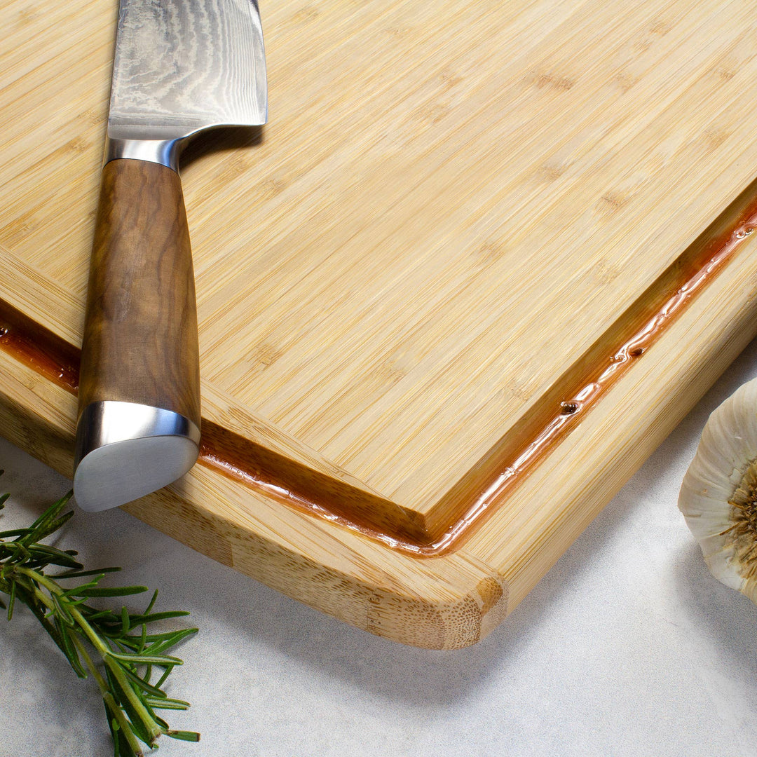 Malibu Groove Bamboo Cutting Board with Juice Groove - Premium Cutting Boards from Totally Bamboo - Just $34.95! Shop now at Pat's Monograms