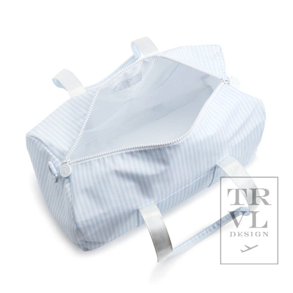 Weekender - Gingham Lilac Duffel Bag - Premium Duffel Bags from TRVL Design - Just $64.95! Shop now at Pat's Monograms