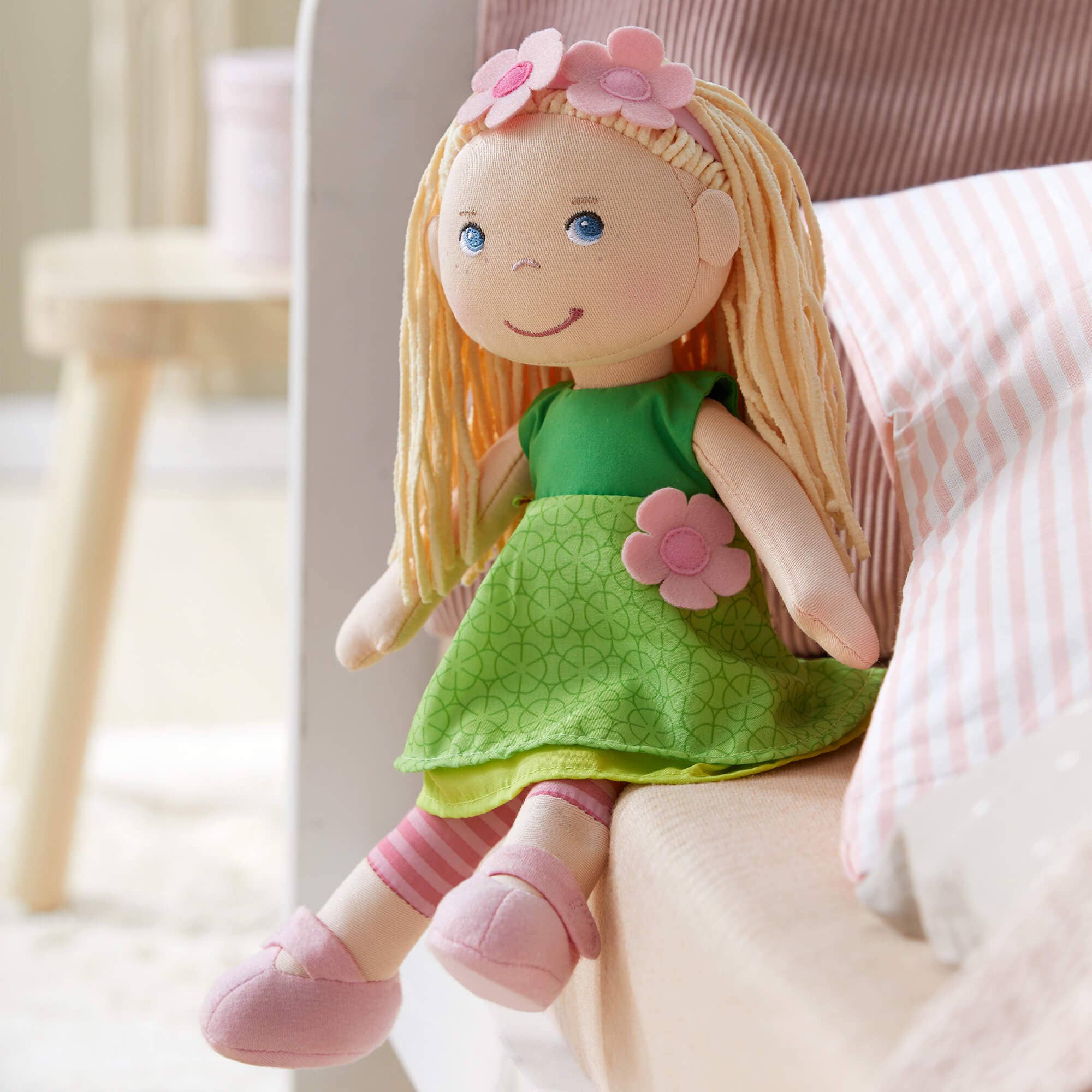 Mali 12" Soft Doll - Premium Plush Doll from HABA USA - Just $32.95! Shop now at Pat's Monograms