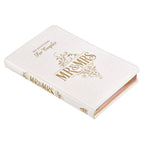 Mr. & Mrs. 366 Devotions for Couples White Faux Leather Devo - Premium Books and Devotionals from Christian Art Gifts - Just $16.99! Shop now at Pat's Monograms