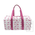 Duffel - Puppy Love Pink Weekender Bag - Premium Duffel Bags from TRVL Design - Just $74.95! Shop now at Pat's Monograms