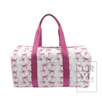 Duffel - Puppy Love Pink Weekender Bag - Premium Duffel Bags from TRVL Design - Just $74.95! Shop now at Pat's Monograms