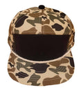 Kids 7 Panel Black Camo Snapback Hat - Premium Trucker Cap from ThatsRad - Just $24.95! Shop now at Pat's Monograms