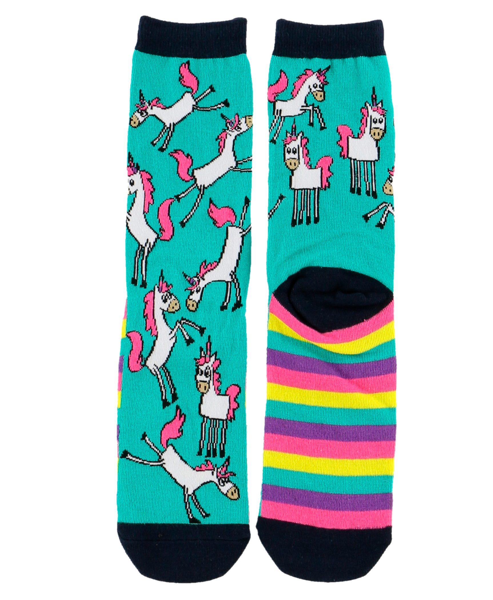 Unicorn Crew Sock One Size - Premium Socks from Lazy One - Just $9.95! Shop now at Pat's Monograms