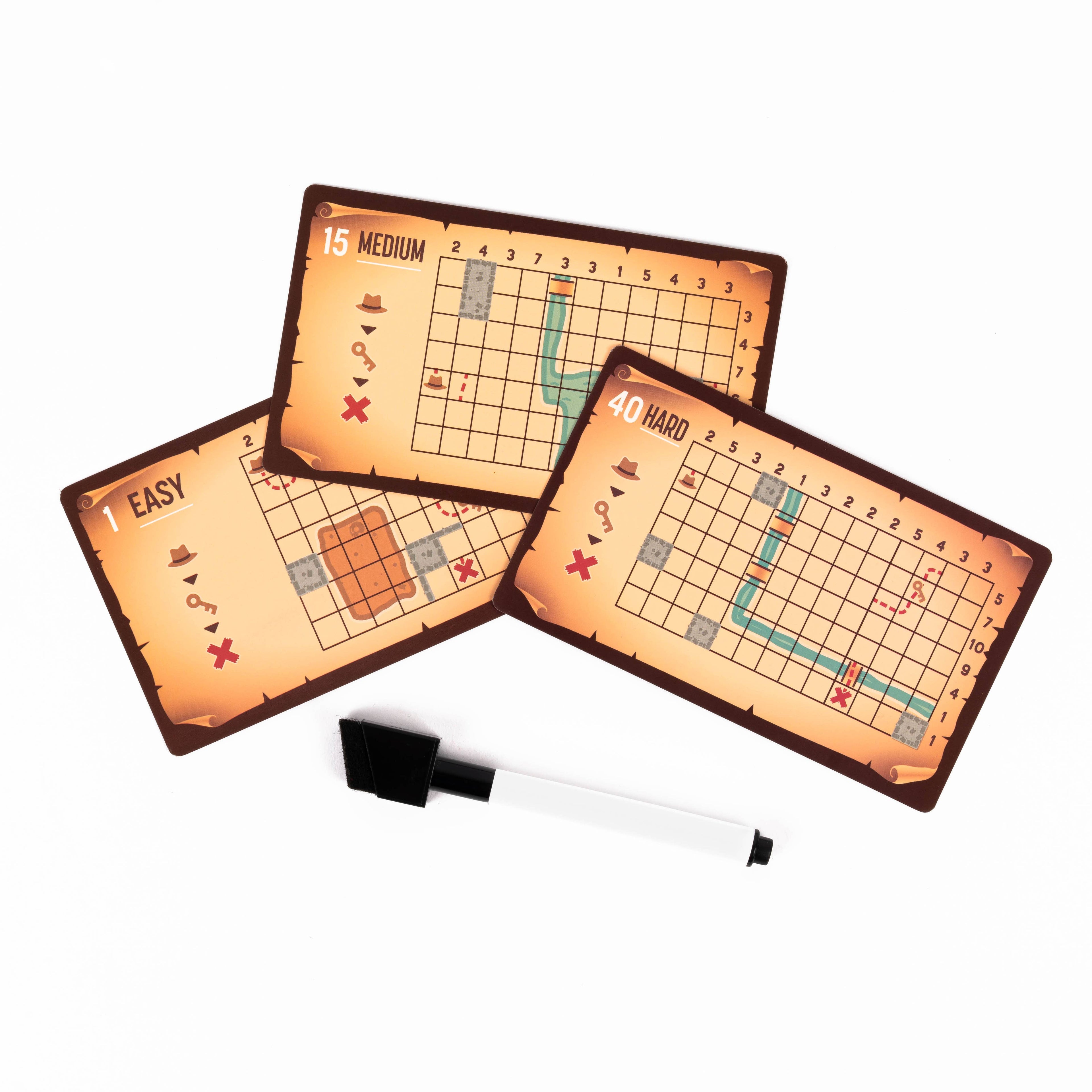 Lost Treasure Logic Puzzles - Premium gift item from Professor Puzzle USA, Inc. - Just $7.95! Shop now at Pat's Monograms