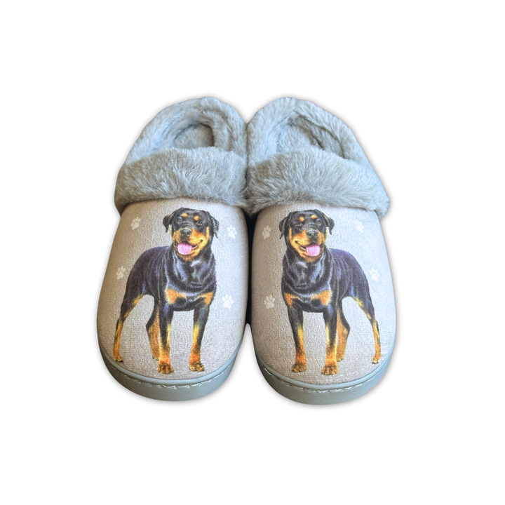 Rottweiler Snuggs Slippers - Premium Slippers from E&S Pets - Just $24.95! Shop now at Pat's Monograms