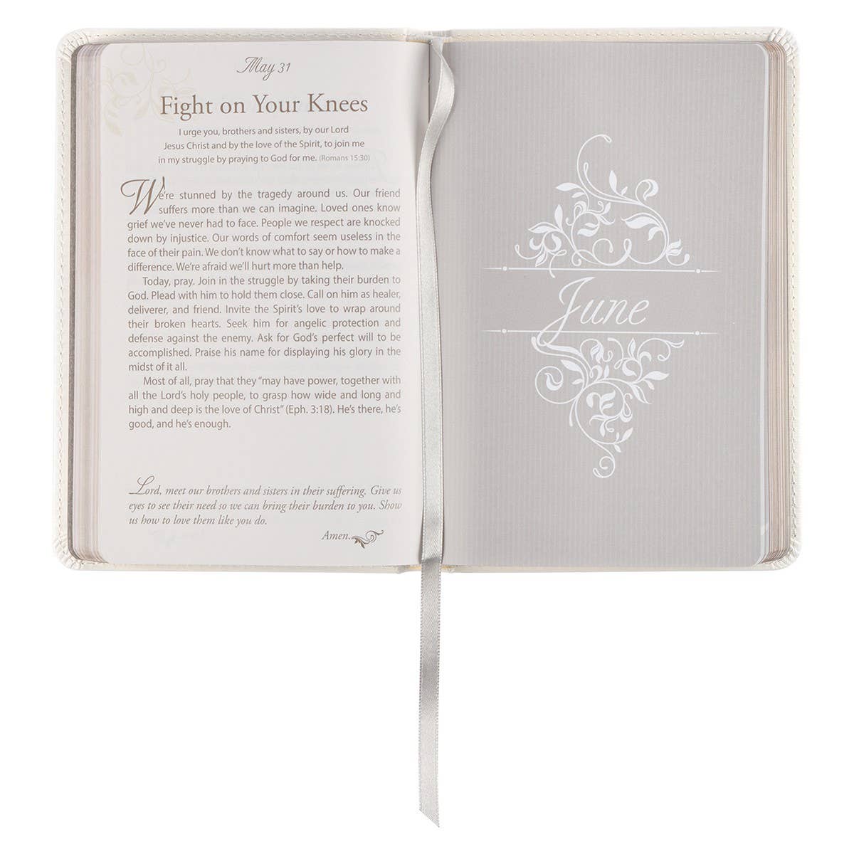 Mr. & Mrs. 366 Devotions for Couples White Faux Leather Devo - Premium Books and Devotionals from Christian Art Gifts - Just $16.99! Shop now at Pat's Monograms