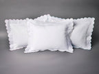 Double Thick Scalloped Baby/Boudoir Pillow Shams - Premium Baby Accessories from Edward Boutross - Just $32! Shop now at Pat's Monograms