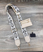 HANDBAG STRAP WITH ZIPPER POUCH PHONE HOLDER - Premium Accessories from DESHENG ENTERPRISE - Just $19.95! Shop now at Pat's Monograms