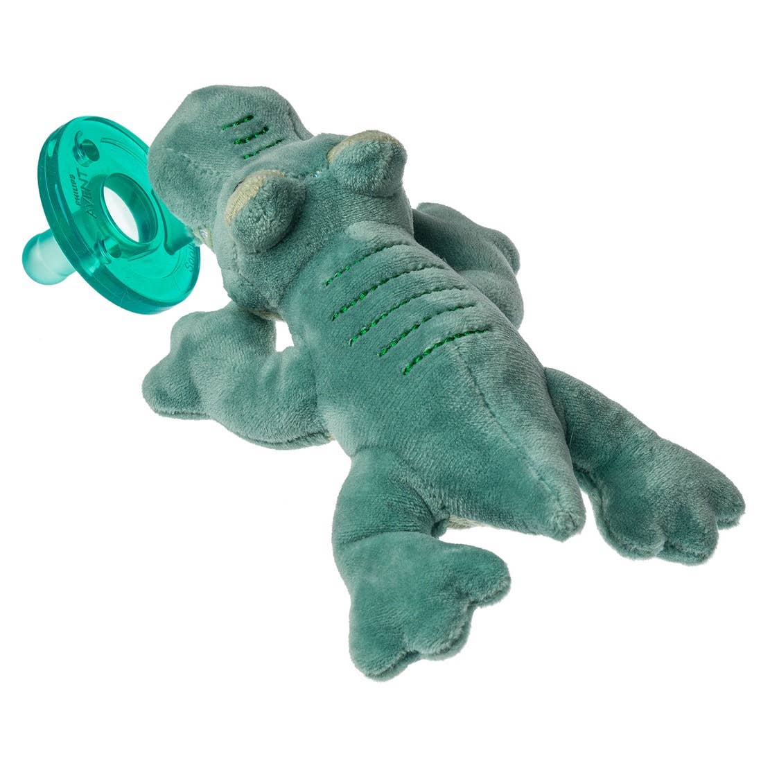 Afrique Alligator Wubbanub - Premium Baby Accessories from Mary Meyer - Just $18.95! Shop now at Pat's Monograms