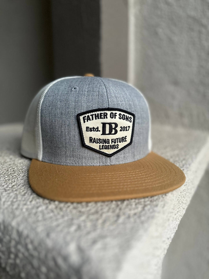 Father Of Sons Patch Hat - Premium hat from Dadbod Apparel - Just $32! Shop now at Pat's Monograms