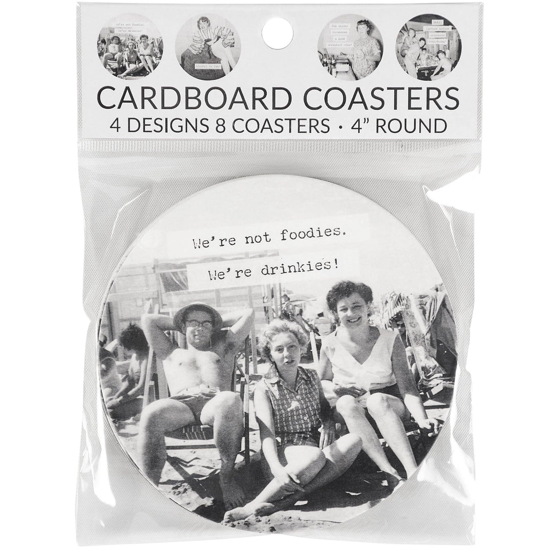 Let's Drink Coasters - Premium barware from Primitives by Kathy - Just $7.95! Shop now at Pat's Monograms