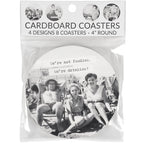 Let's Drink Coasters - Premium barware from Primitives by Kathy - Just $7.95! Shop now at Pat's Monograms