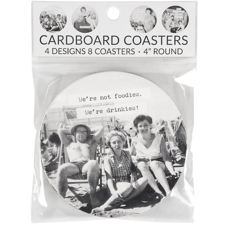 Let's Drink Coasters - Premium barware from Primitives by Kathy - Just $7.95! Shop now at Pat's Monograms