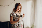 Floral Mommy Labor and Delivery/ Nursing Gown - Premium Maternity Clothing from Three Little Tots - Just $36.95! Shop now at Pat's Monograms
