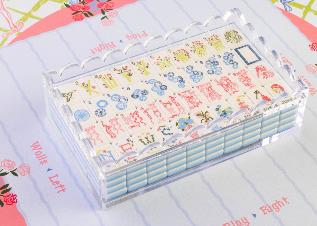 Lattice Mahjong Playing Mat - Premium mahjong from Miss Mahjong - Just $70! Shop now at Pat's Monograms
