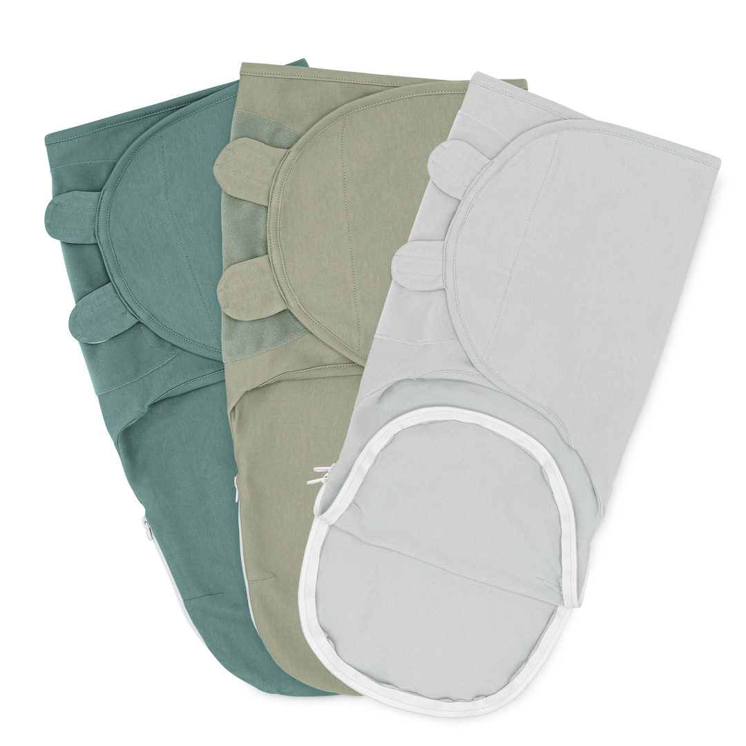 Baby Easy Swaddle Blankets w/ Zipper - Premium Swaddle from Comfy Cubs - Just $19.95! Shop now at Pat's Monograms