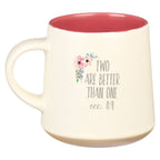 Sister Ceramic Coffee Mug with Clay Dipped Base - Ecclesiast - Premium gift item from Christian Art Gifts - Just $12.95! Shop now at Pat's Monograms