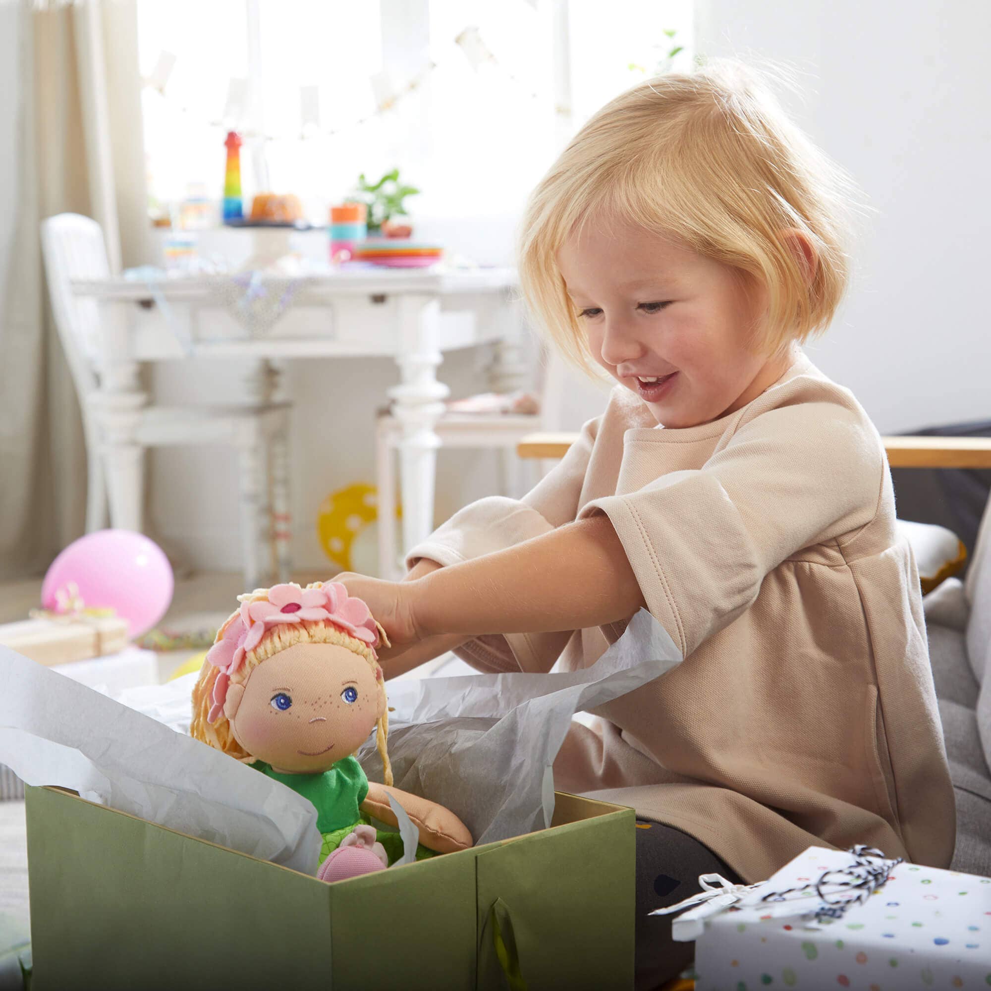 Mali 12" Soft Doll - Premium Plush Doll from HABA USA - Just $32.95! Shop now at Pat's Monograms