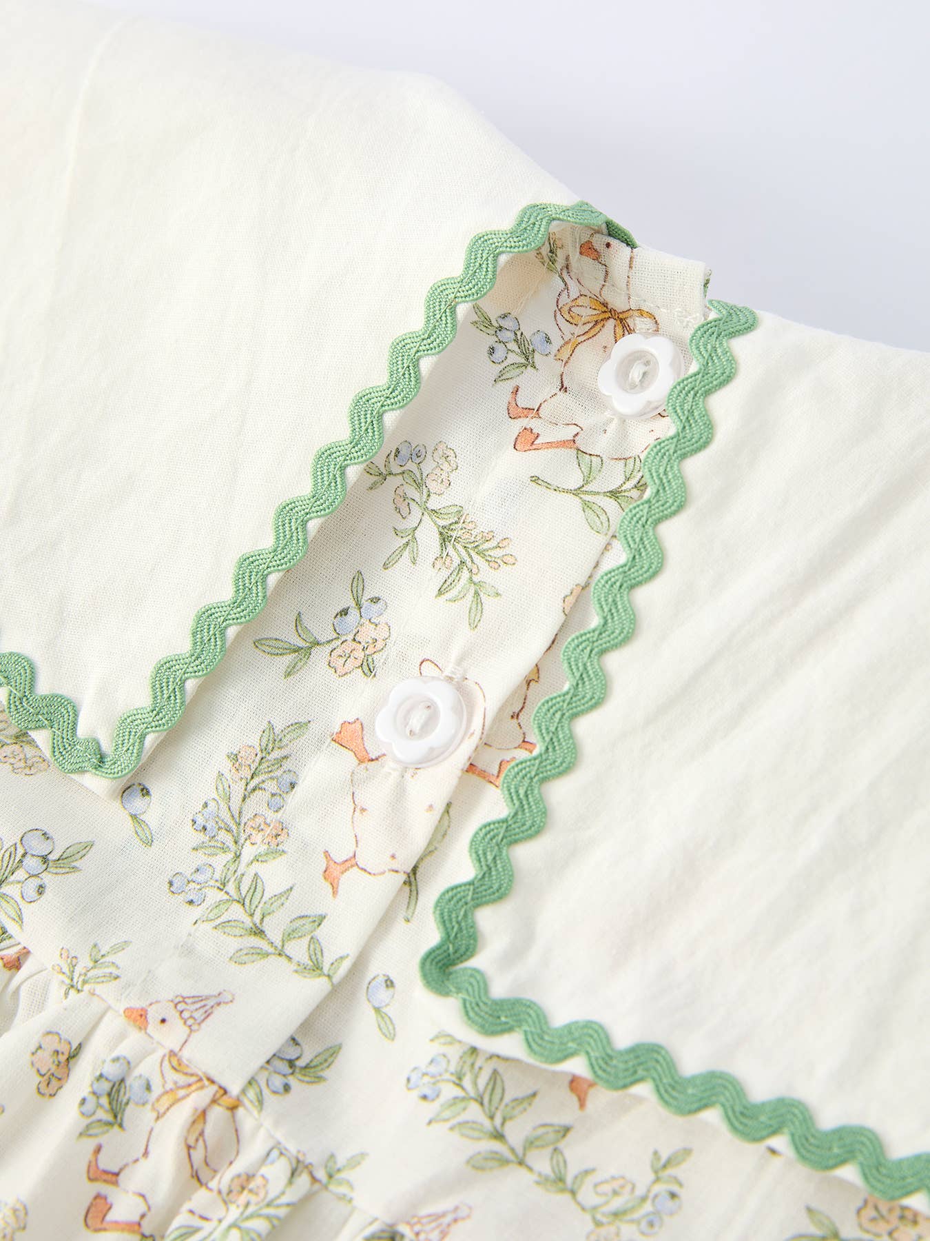 Vintage Floral Duck Embroidery Spring Girl Dress - Premium Baby & Toddler Dresses from Rylee Faith Designs - Just $32.95! Shop now at Pat's Monograms