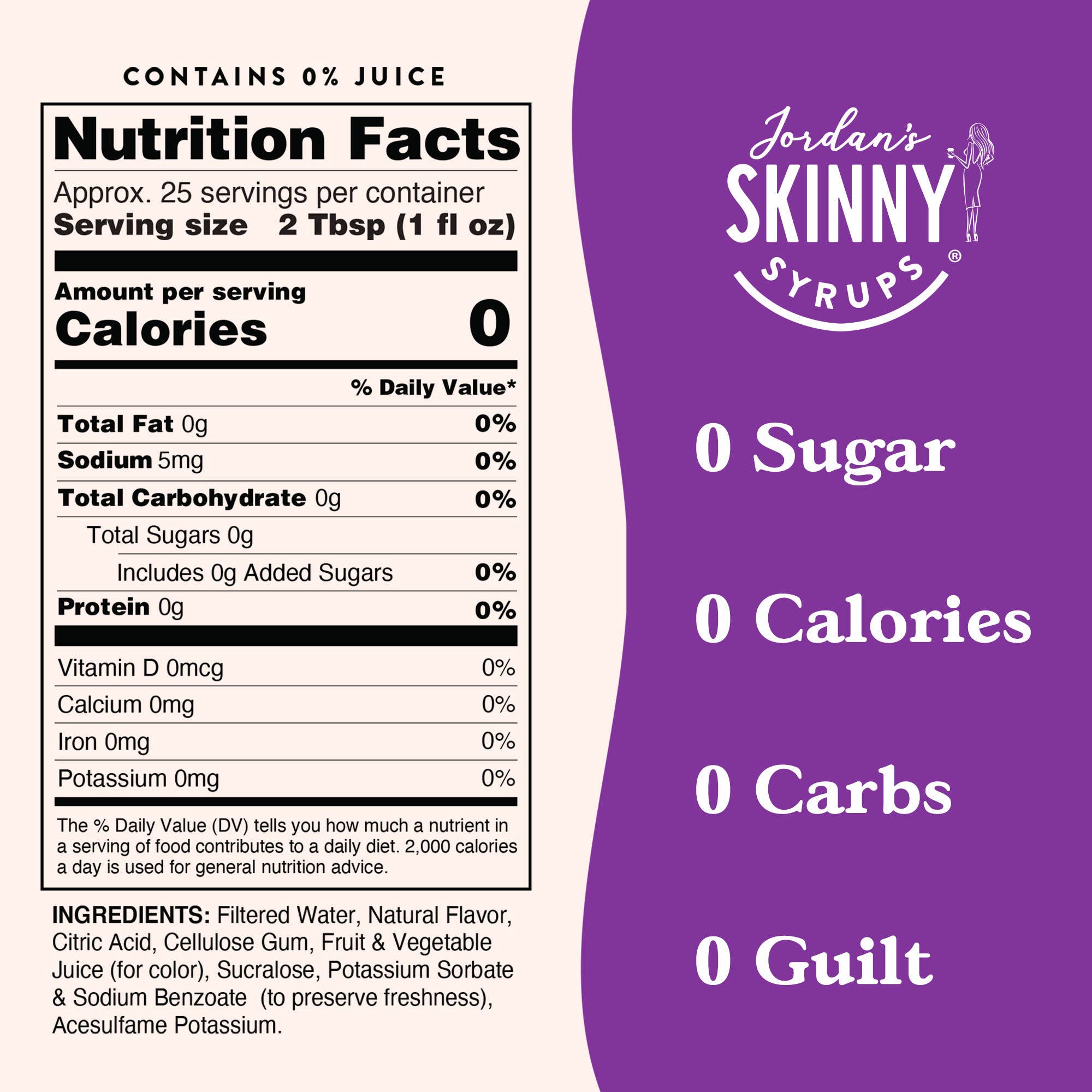 Sugar Free Blueberry Cobbler Syrup - Premium drink mix from Jordan's Skinny Mixes - Just $9.59! Shop now at Pat's Monograms
