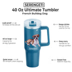 40oz Boxer Tumbler - 3D Printed - Vacuum Insulated - Premium  from E&S Pets - Just $36.95! Shop now at Pat's Monograms