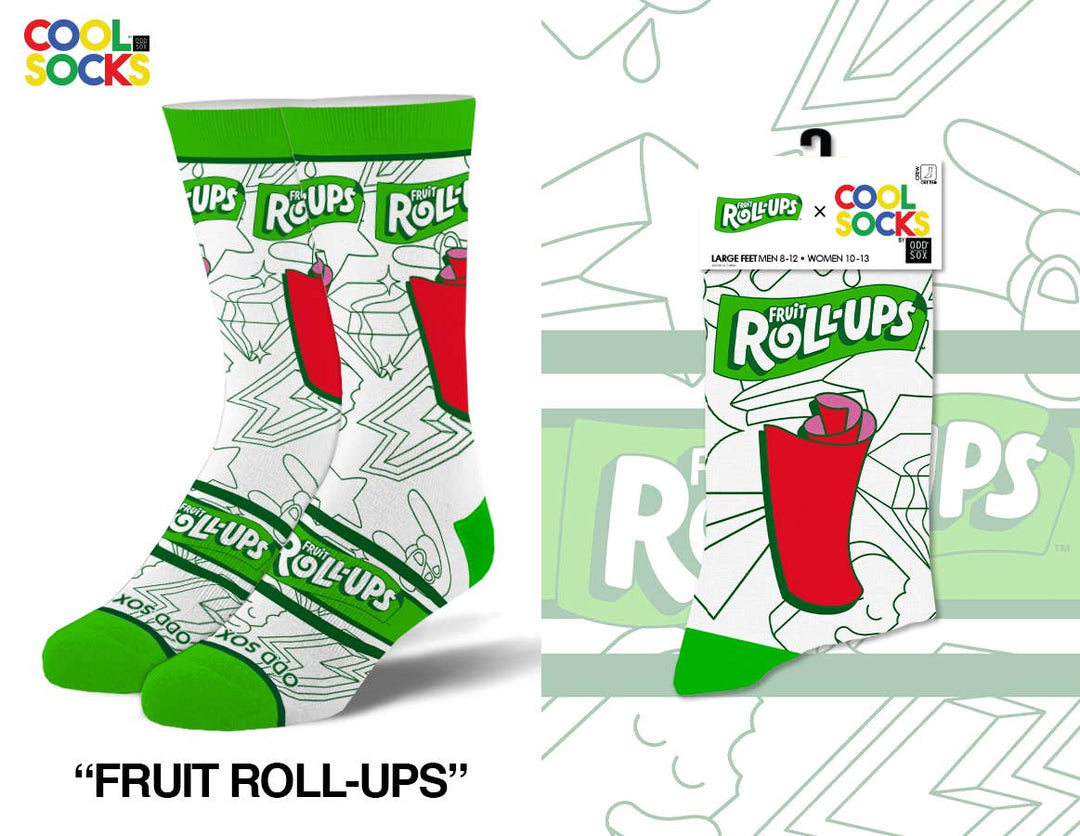 Fruit Roll Up Socks - Premium Socks from Cool Socks - Just $13.95! Shop now at Pat's Monograms