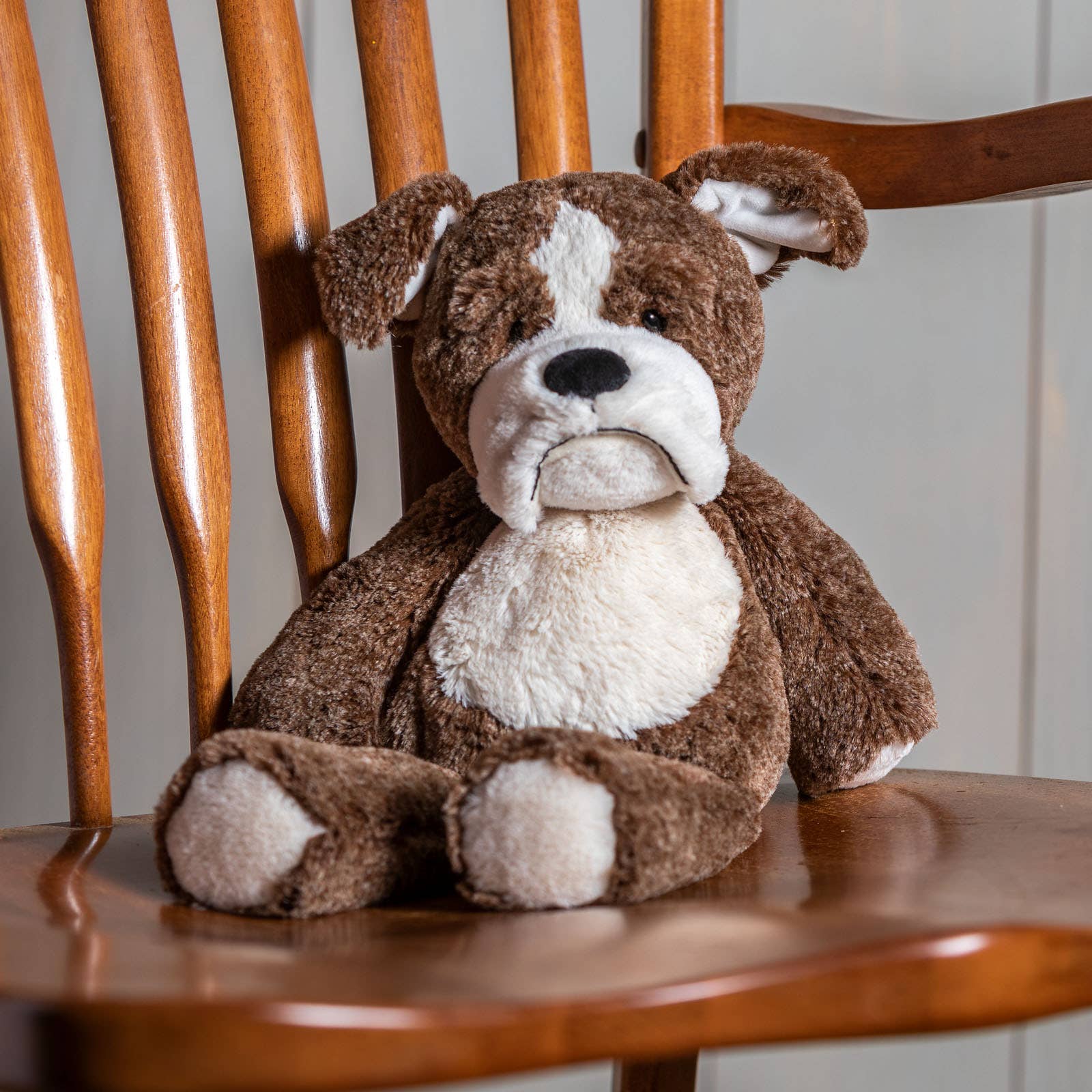 Marshmallow Bradley Bulldog - Premium Plush Animal from Mary Meyer - Just $25.95! Shop now at Pat's Monograms