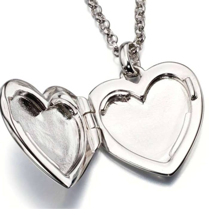 Olivia - Plain Medium Heart Locket and Chain - Premium  from Little Star Jewelery - Just $49.95! Shop now at Pat's Monograms