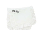 Muslin Ruffle Burp - Baby Gift, Shower Gift, Newborn - Premium Baby Accessories from Zsa Zsa & LoLLi Monogram Blanks - Just $9.95! Shop now at Pat's Monograms