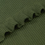 Ruffled Knit Baby Blanket - 100% Cotton - Premium Baby Blanket from SwaddleAn - Just $44.95! Shop now at Pat's Monograms