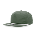 Decky 6032 Classic Rope Cap, 5 Panel Flat Bill Hat, Snapback - Premium Caps from The Park Wholesale - Just $14.95! Shop now at Pat's Monograms
