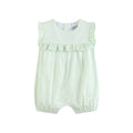 Mint Green Ruffle Jumper Romper - Premium Baby & Toddler Outfits from Lil Cactus - Just $38.95! Shop now at Pat's Monograms