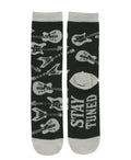 Guitar Crew Sock - Premium Socks from Lazy One - Just $9.95! Shop now at Pat's Monograms