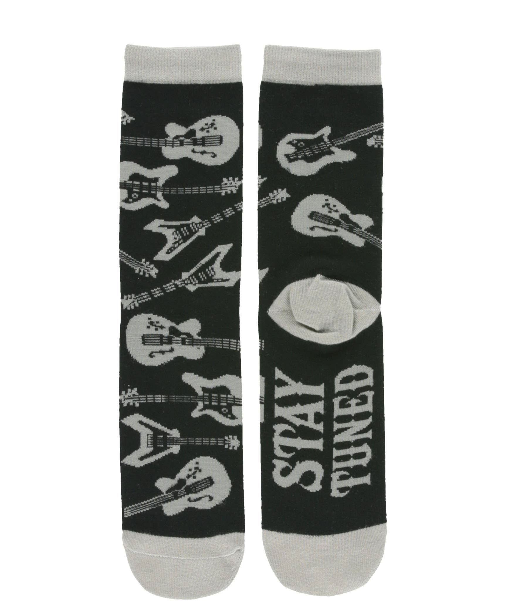 Guitar Crew Sock - Premium Socks from Lazy One - Just $9.95! Shop now at Pat's Monograms
