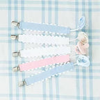 Pacifier Clip, Monogram-able Assorted Colors - Premium Baby Accessories from Zsa Zsa & LoLLi Monogram Blanks - Just $6! Shop now at Pat's Monograms