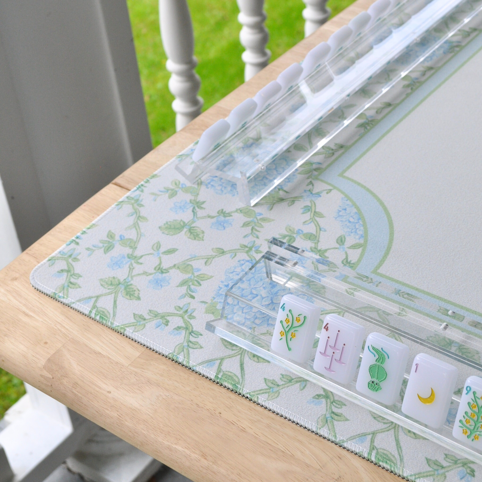 June Bride Bouquet Mat - Premium Mahjong from Middle & Main Mahjong - Just $58! Shop now at Pat's Monograms