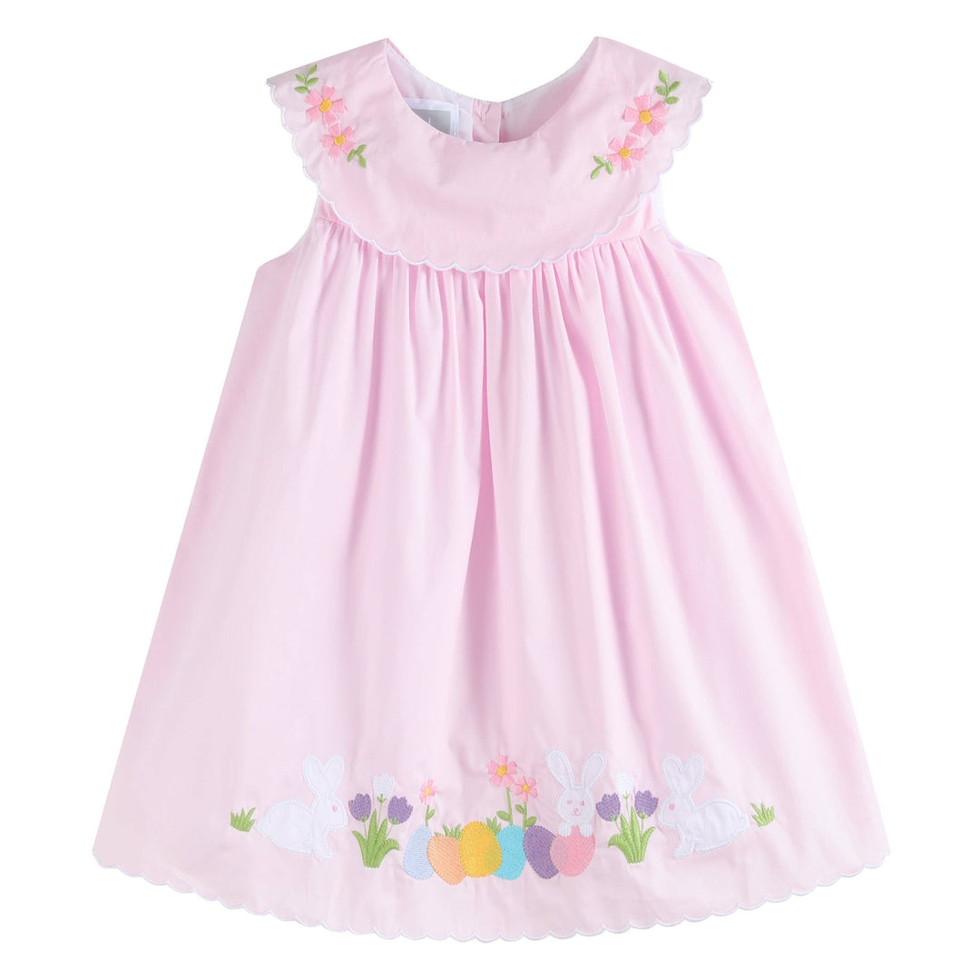 Pink Easter Applique Dress - Premium Baby & Toddler Dresses from Lil Cactus - Just $39.95! Shop now at Pat's Monograms