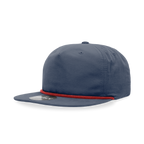 Decky 6032 Classic Rope Cap, 5 Panel Flat Bill Hat, Snapback - Premium Caps from The Park Wholesale - Just $14.95! Shop now at Pat's Monograms