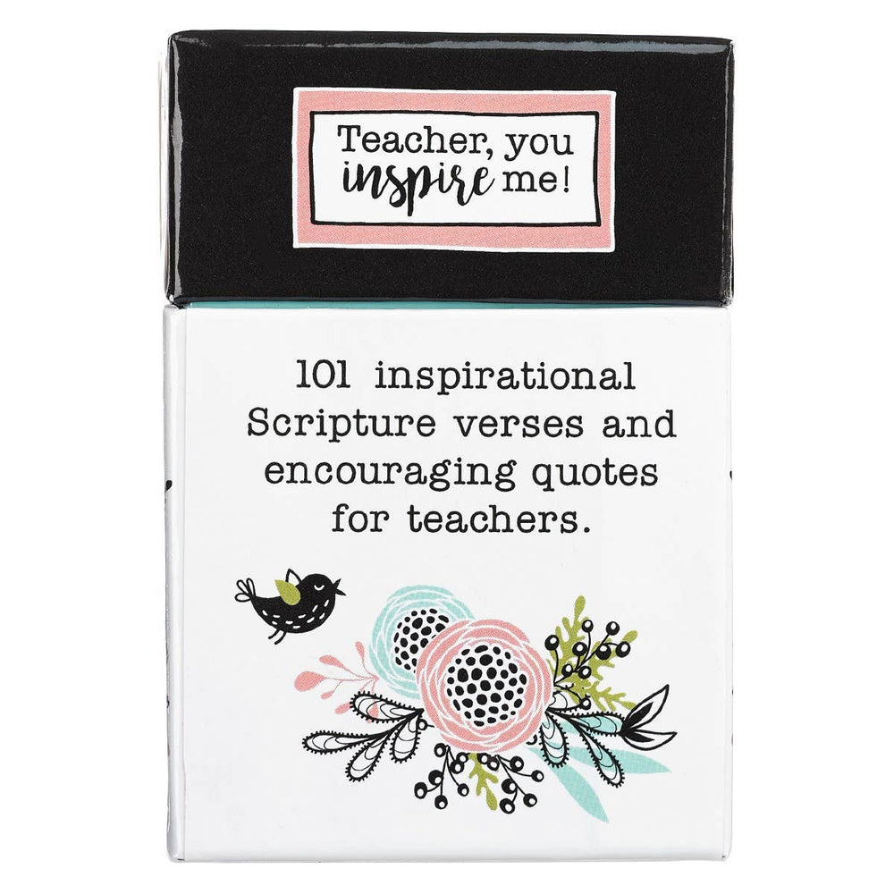 The Heart of a Teacher Box of Blessings - Premium Books and Devotionals from Christian Art Gifts - Just $4.99! Shop now at Pat's Monograms