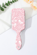 Floral Bow Print Long Handle Air Cushion Comb - Premium Accessories from Aapparella - Just $5! Shop now at Pat's Monograms
