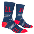 A1 Steak Sauce - Premium socks from Crazy Socks - Just $8! Shop now at Pat's Monograms