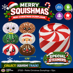 Fun Doh Petite (Mini) Squishy Christmas Dumplings Toy — Novelty Brands