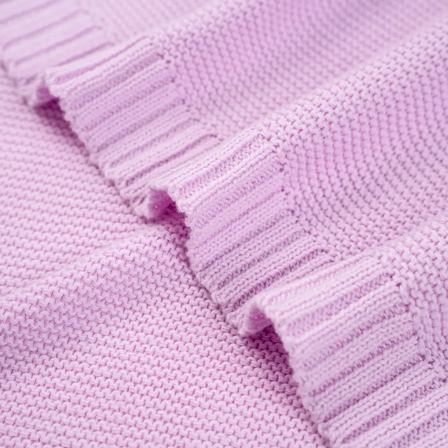 Classic Knit Baby Blanket - 100% Cotton Shima Seiki Knitting - Premium Baby Blanket from SwaddleAn - Just $38.95! Shop now at Pat's Monograms