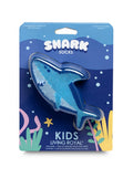 3D Packaged Crew Socks - Kids - Smiley Shark - Deep Blue - Premium socks from Living Royal - Just $9.95! Shop now at Pat's Monograms