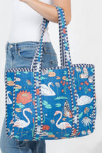 Quilted Tote Bag - Premium Bags and Totes from LA Soul - Just $34.95! Shop now at Pat's Monograms